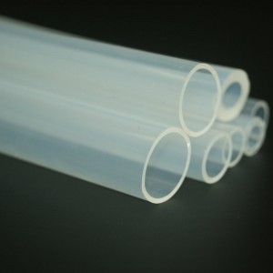 OEM size soft clear silicone rubber hose with various sizes