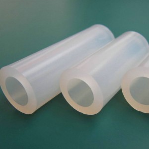 Custom made soft flexible infusion silicone sealant tubes for medical machines