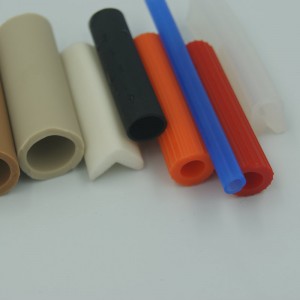 Extruded Colorful Silicone rubber vacuum hose silicone tubes for air-conditioner