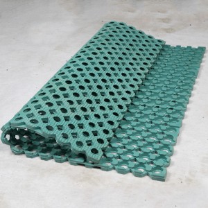 Anti-Skid SBR rubber drainage mat for swiming pool and toilet