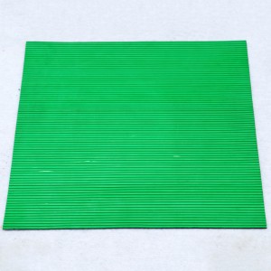 Industrial grade Anti-Fatigue Rib NBR rubber sheet Cloth insertion rubber sheet roll for passage