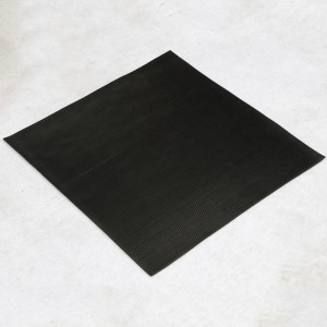 Anti-Static Fine ribbed SBR rubber sheet for power statoins