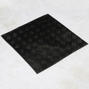 Heavy duty Diamond-shaped rubber passage rubber stable mat for milking parlour