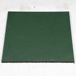 Colorful EPDM rubber floor tile paver rubber mat for hospital