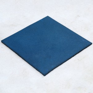 high quality Elastic Gym Rubber flooring tile rubber floor mat for office and workshop